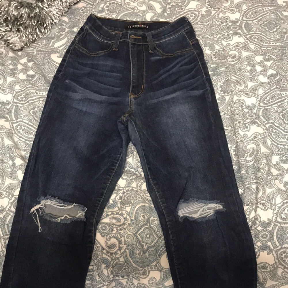 Fashion Nova high waisted skinny jeans!